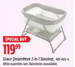 Canadian Tire Graco DreamMore 2-in-1 Bassinet offer