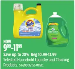 Canadian Tire Selected Household Laundry and Cleaning Products offer
