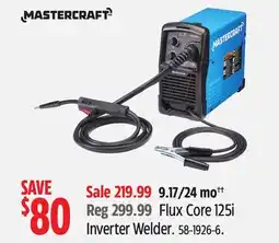 Canadian Tire Flux Core 125i Inverter Welder offer