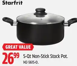 Canadian Tire Starfrit 5-Qt Non-Stick Stock Pot offer