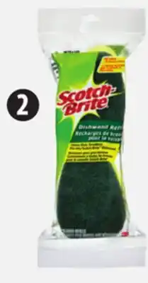 Canadian Tire Scotch-Brite Dishwand Refill offer