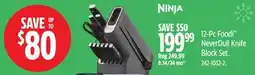 Canadian Tire Ninja 12-Pc Foodi NeverDull Knife Block Set offer
