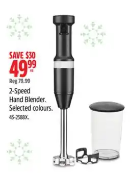 Canadian Tire 2-Speed Hand Blender offer