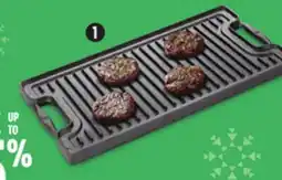 Canadian Tire Cast-Iron Reversible Grill, 20 x 10.5˝ offer