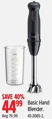 Canadian Tire Basic Hand Blender offer