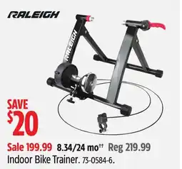 Canadian Tire RALEIGH Indoor Bike Trainer offer
