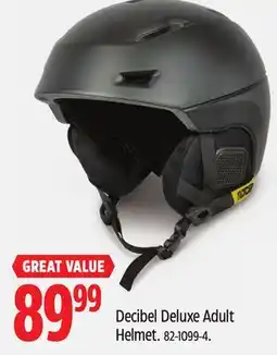 Canadian Tire Decibel Deluxe Adult Helmet offer