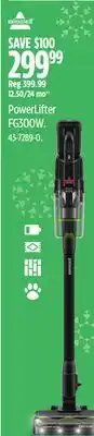 Canadian Tire Bissell PowerLifter FG300W offer