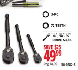 Canadian Tire Black Chrome Socket Sets offer