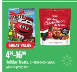 Canadian Tire Holiday Treats offer
