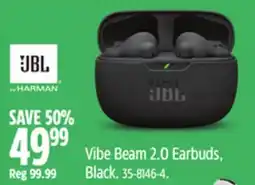 Canadian Tire Vibe Beam 2.0 Earbuds, Black offer