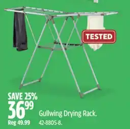 Canadian Tire Type A Gullwing Drying Rack offer