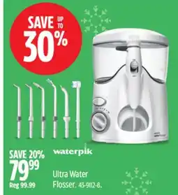 Canadian Tire Waterpik Ultra Water Flosser offer