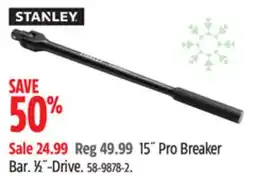 Canadian Tire 15˝ Pro Breaker Bar offer