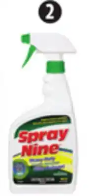 Canadian Tire Spray Nine Cleaner/Degreaser offer