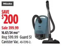 Canadian Tire Canister Vac offer