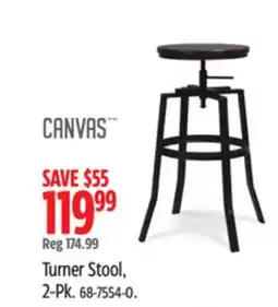Canadian Tire CANVAS Turner Stool offer