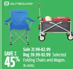 Canadian Tire Coleman Selected Folding Chairs and Wagon offer
