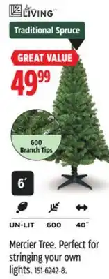 Canadian Tire For Living Perfect for stringing your own lights offer