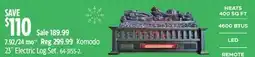 Canadian Tire Komodo 23˝ Electric Log Set offer