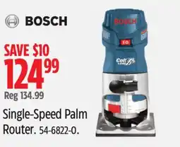 Canadian Tire Single-Speed Palm Router offer
