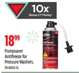 Canadian Tire Briggs & Stratton Pumpsaver Antifreeze for Pressure Washers offer