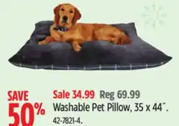 Canadian Tire Petco Washable Pet Pillow, 35 x 44˝ offer