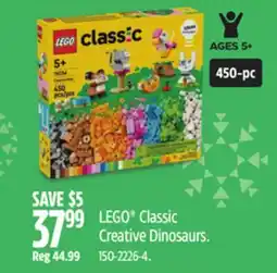 Canadian Tire LEGO Classic Creative Dinosaurs offer