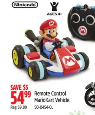 Canadian Tire Nintendo Remote Control MarioKart Vehicle offer