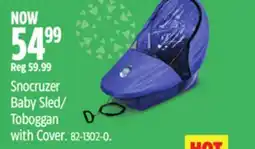 Canadian Tire Snocruzer Baby Sled/ Toboggan with Cover offer