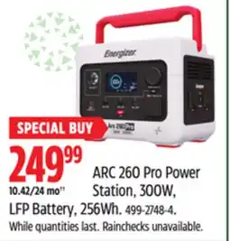 Canadian Tire ARC 260 Pro Power Station, 300W offer