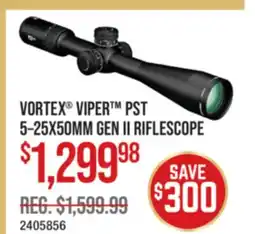 Cabela's VORTEX VIPER PST 5-25X50MM offer