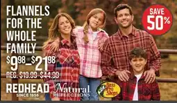 Cabela's FLANNELS FOR THE WHOLE FAMILY offer