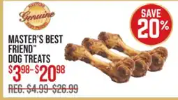 Cabela's MASTER'S BEST FRIEND DOG TREATS offer