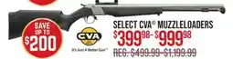 Cabela's SELECT CVA MUZZLELOADERS offer