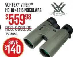 Cabela's VORTEX VIPER HD 10×42 BINOCULARS offer