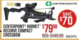 Cabela's CENTERPOINT HORNET RECURVE COMPACT CROSSBOW offer
