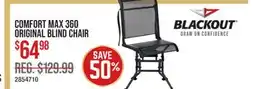Cabela's COMFORT MAX 360 ORIGINAL BLIND CHAIR offer