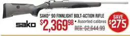 Cabela's SAKO 90 FINNLIGHT BOLT-ACTION RIFLE offer