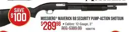 Cabela's MOSSBERG MAVERICK 88 SECURITY PUMP-ACTION SHOTGUN offer