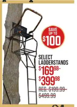 Cabela's SELECT LADDERSTANDS offer
