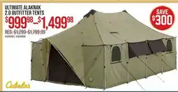 Cabela's ULTIMATE ALAKNAK 2.0 OUTFITTER TENTS offer