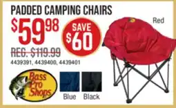 Cabela's PADDED CAMPING CHAIRS offer