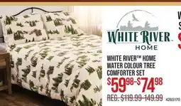 Cabela's WHITE RIVER HOME WATER COLOUR TREE COMFORTER SET offer