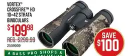 Cabela's VORTEX CROSSFIRE HD 10×42 STRATA BINOCULARS offer