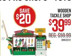 Cabela's WOODEN TACKLE SHOP offer