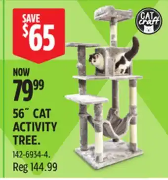Canadian Tire CAT CRAFT 56˝ CAT ACTIVITY TREE offer