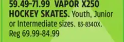 Canadian Tire BAUER VAPOR X250 HOCKEY SKATES offer