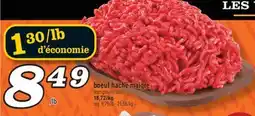 Marché Richelieu BOEUF HACHÉ MAIGRE | LEAN GROUND BEEF offer