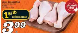 Marché Richelieu PILONS DE POULET FRAIS | FRESH CHICKEN DRUMSTICKS offer